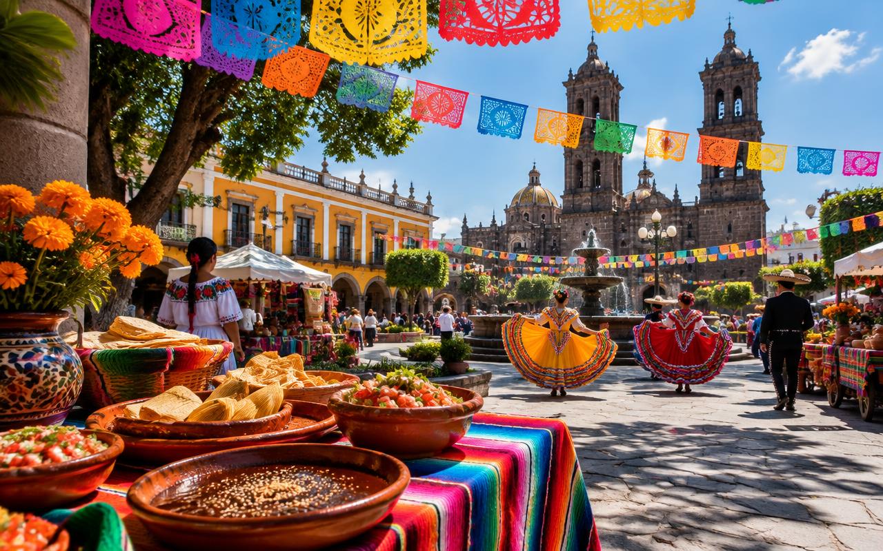 Cinco de Mayo travel illustration